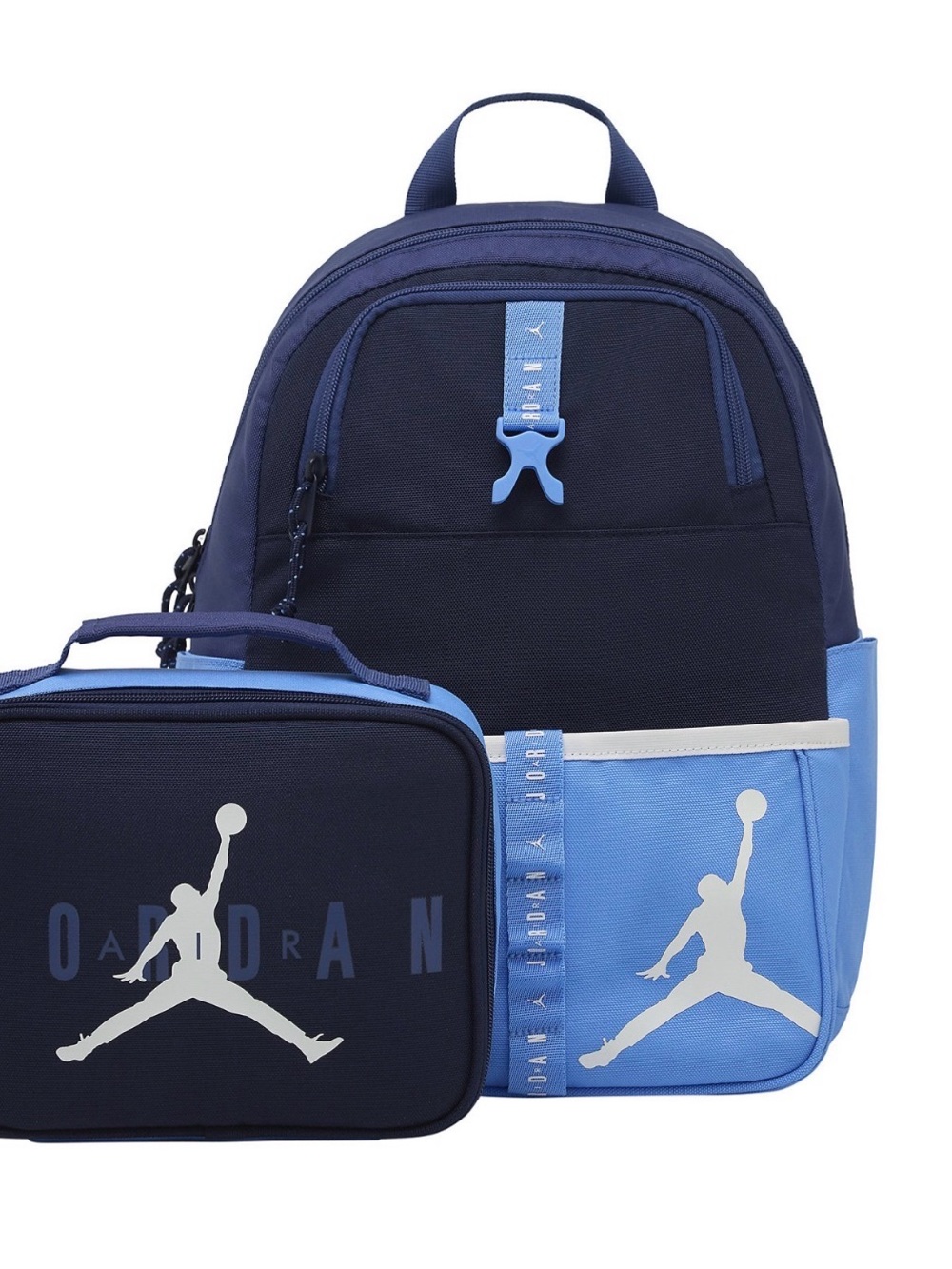 NEW Authentic Air Jordan Kid's Lunch Box Bag Backpack School Double Blue
Legend